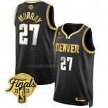 Camiseta Denver Nuggets Jamal Murray NO 27 Ciudad 2023 NBA Finals Negro